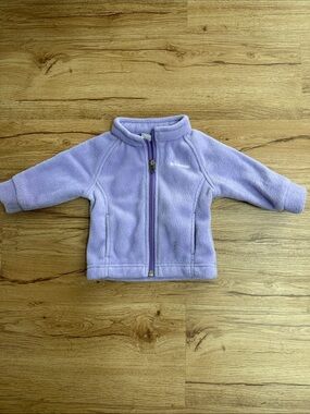 Columbia Light Purple Fleece Jacket